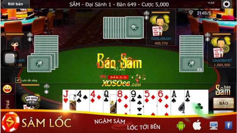 Game bài Sâm lốc